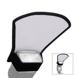 Camera Flash Diffuser Softbox Silver and White Reflector for Canon