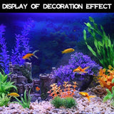 Aquarium Decor Fish Tank Ornament Landscape Ancient Castle Tower Hide Cave Resin