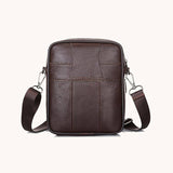 Men's Crossbody Bags Leather Wallet Side Shoulder Messenger Handbag Backpack