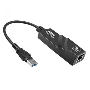 New USB 3.0 to Gigabit RJ45 Ethernet LAN Adapter 1000Mbps for PC Laptop Mac