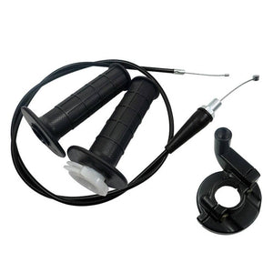 Twist Throttle Housing Hand Grip+120CM Cable 110cc 250cc PIT PRO Quad Dirt Bike