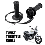 Twist Throttle Housing Hand Grip+120CM Cable 110cc 250cc PIT PRO Quad Dirt Bike