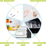 500PCS Kitchen Stickers Refrigerator Freezer Food Storage Date Content Labels