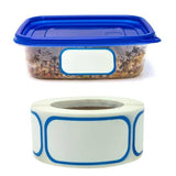 300PCS  Food Labels Blank Food Stickers 1''x2'' Food Safety Storage AU Stock