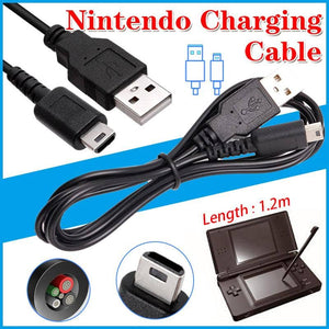 120CM USB Charger Charging Power Cable Cord for Nintendo DS Lite NDSL