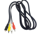 TV AV RCA Audio Video Cable Lead Cord Adapter for SEGA Mega Drive 2 3 Console