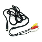 TV AV RCA Audio Video Cable Lead Cord Adapter for SEGA Mega Drive 2 3 Console