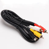 TV AV RCA Audio Video Cable Lead Cord Adapter for SEGA Mega Drive 2 3 Console