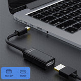 4K Mini Display Port DP Thunderbolt to HDMI Adapter for Microsoft Surface Pro 6