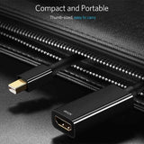 4K Mini Display Port DP Thunderbolt to HDMI Adapter for Microsoft Surface Pro 6