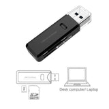 2 In 1 USB 3.0 Card Memory Reader High Speed SD SDHC SDXC Micro Writer Adapter
