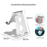 Aluminum Phone Stand Holder Home Office Desk Desktop For Iphone Cellphone Au