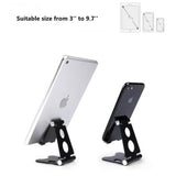 Aluminum Phone Stand Holder Home Office Desk Desktop For Iphone Cellphone Au