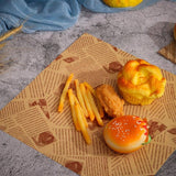 500Pcs Food Wrapping  Paper Oilpaper Greaseproof Baking Sandwich Packing Papers