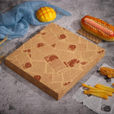 500Pcs Food Wrapping  Paper Oilpaper Greaseproof Baking Sandwich Packing Papers