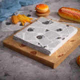 500Pcs Food Wrapping  Paper Oilpaper Greaseproof Baking Sandwich Packing Papers