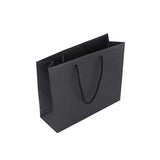 150Pcs Bulk Black Paper Bags Gift Shopping Carry Craft Bag With Cutton Handles
