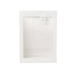 50PCS Flower Bouquet Tote Wedding Favor Bag Bride Tote Clear Gift Bags Handbag