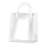 Transparent PVC Handheld Bags Transparent Gift Bag Handle Candy Containers Gifts