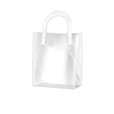 Transparent PVC Handheld Bags Transparent Gift Bag Handle Candy Containers Gifts