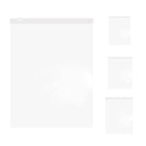 300PCS Zip Lock Plastic Bags Reclosable Resealable Zipper Pouch for Clothes Bag