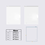 300PCS Zip Lock Plastic Bags Reclosable Resealable Zipper Pouch for Clothes Bag