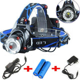 LED Headlamp Rechargeable Headlight Light Head Torch Lamp Flashlight AU Stock
