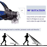 LED Headlamp Rechargeable Headlight Light Head Torch Lamp Flashlight AU Stock