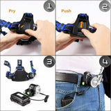 LED Headlamp Rechargeable Headlight Light Head Torch Lamp Flashlight AU Stock