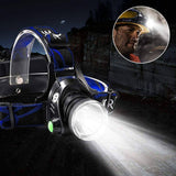 LED Headlamp Rechargeable Headlight Light Head Torch Lamp Flashlight AU Stock