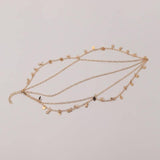 Bohemia Boho Gypsy Wafer Tassel Head Chain Headpiece Beauty Party Jewellery HOT