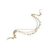 Bohemia Boho Gypsy Wafer Tassel Head Chain Headpiece Beauty Party Jewellery HOT