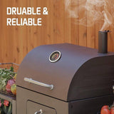 Stainless BBQ Thermometer Gauge 10-400? Barbecue Smoker Grill Temp Monitor