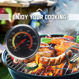 Stainless BBQ Thermometer Gauge 10-400? Barbecue Smoker Grill Temp Monitor