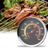 Stainless BBQ Thermometer Gauge 10-400? Barbecue Smoker Grill Temp Monitor