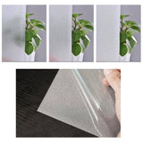 3/5M Sand Blast Clear Privacy Frosted Frosting Windows Glass Film Removable