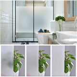 3/5M Sand Blast Clear Privacy Frosted Frosting Windows Glass Film Removable