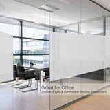 3/5M Sand Blast Clear Privacy Frosted Frosting Windows Glass Film Removable