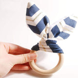 10-30pcs 40mm Natural Wooden Rings for DIY Jewelry & Craft Making