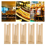 200PCS Transparent Food Greaseproof Bags French Bread Baguette Packaging Pouc