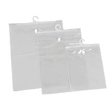 Hanging Storage Bag Large Hook Clear Bag Hanging 100PCS 17CM x 22CM