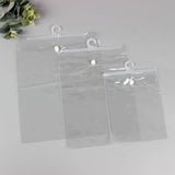Hanging Storage Bag Large Hook Clear Bag Hanging 100PCS 17CM x 22CM