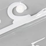 Hanging Storage Bag Large Hook Clear Bag Hanging 100PCS 17CM x 22CM