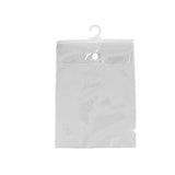 Hanging Storage Bag Large Hook Clear Bag Hanging 100PCS 17CM x 22CM