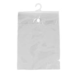 Hanging Storage Bag Large Hook Clear Bag Hanging 100PCS 17CM x 22CM