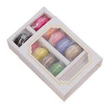100PCS Clear Rectangular Boxes for Macarons, Cookies & Bomboniere Favors