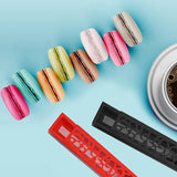 100PCS Long Macaron Boxes for Valentine's Day & Gatherings