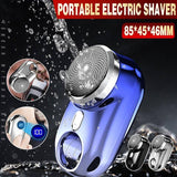 LCD Rechargeable Portable Electric Shaver Mini-Shave For Man Razor Business