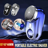 LCD Rechargeable Portable Electric Shaver Mini-Shave For Man Razor Business
