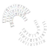 Removable Piano Keyboard Note Labels Reusable Silicone Stickers 88 Keys